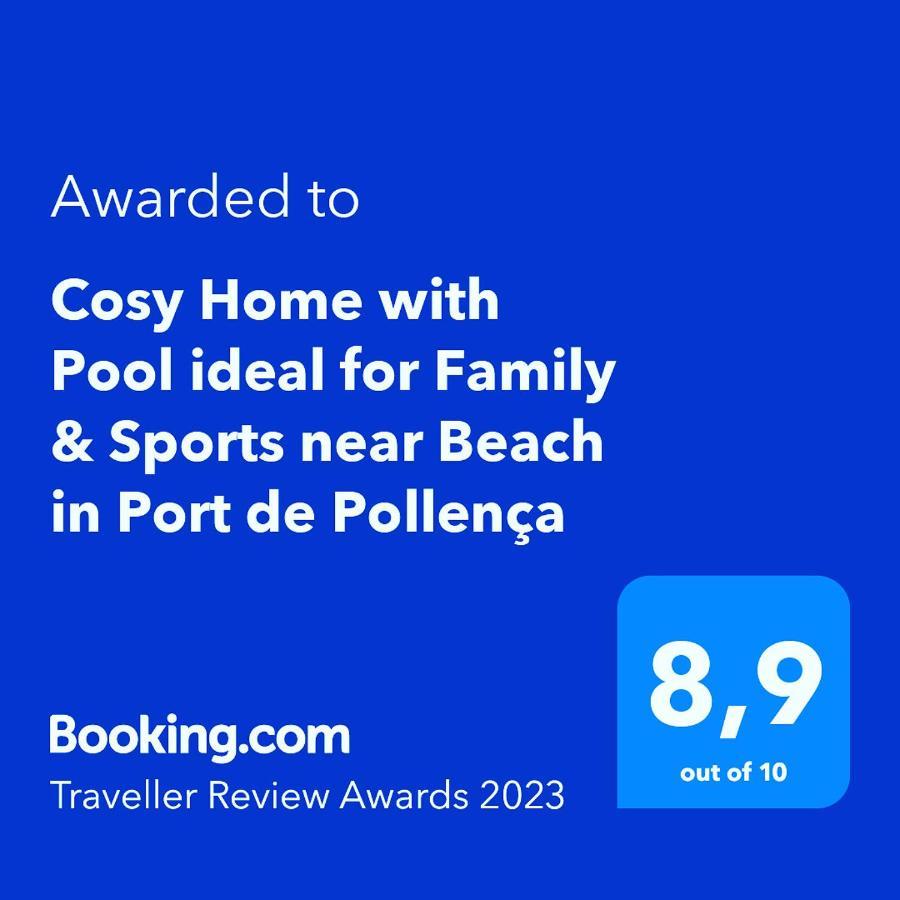 Cosy With Pool Ideal For Family&sports Near In Port De Appartement Pollença