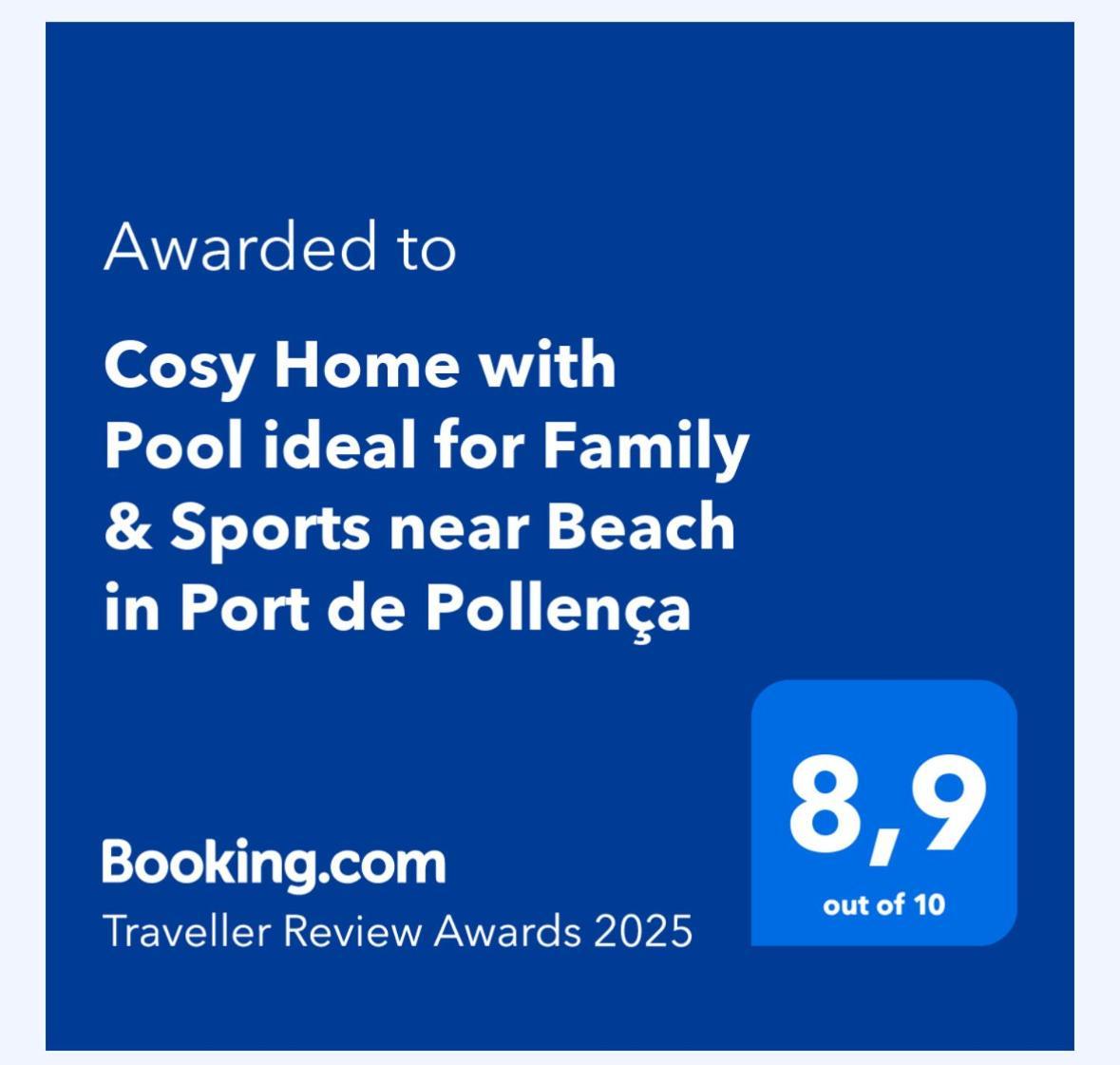 Cosy With Pool Ideal For Family&sports Near In Port De
